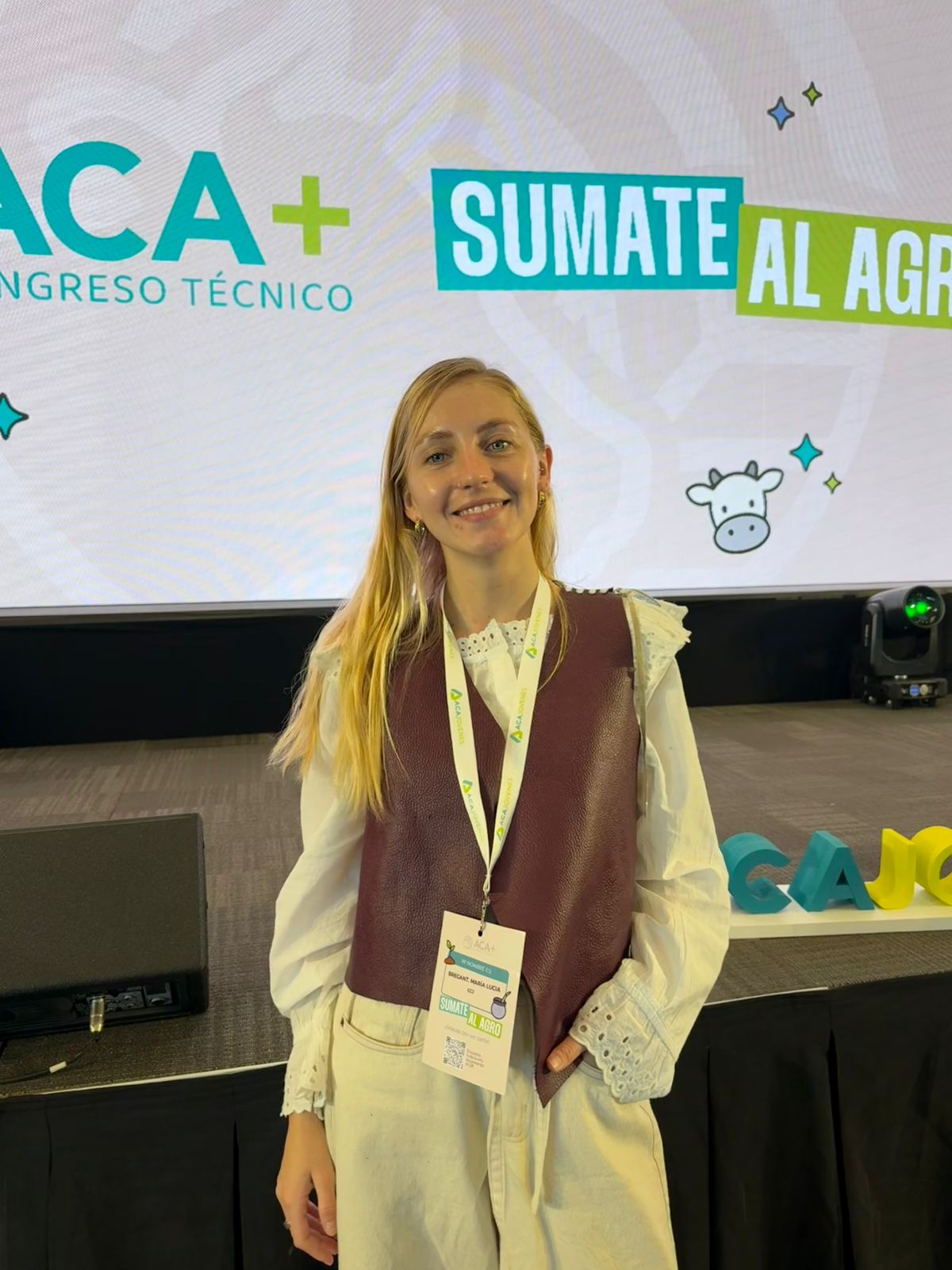 Lucía Bregant referente de la juventud en el agro, nos inspira con su mirada sobre el presente y el futuro del campo